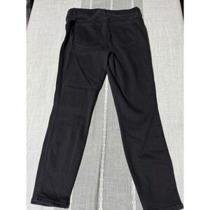 Spanx Women Black Jean-ish Leggings Slim Fit Medium Pull On Pants